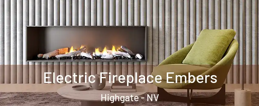Electric Fireplace Embers Highgate - NV