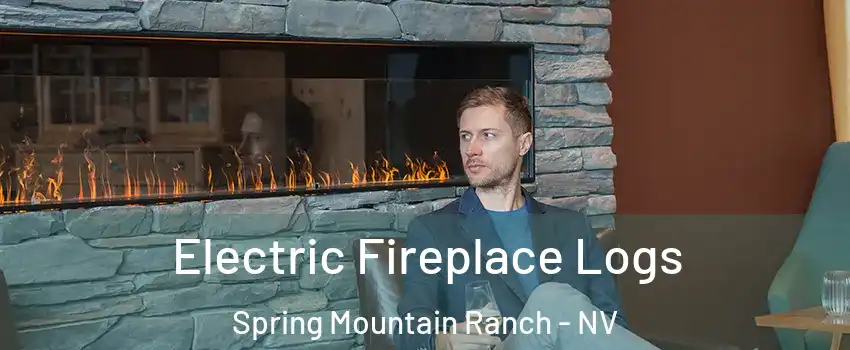 Electric Fireplace Logs Spring Mountain Ranch - NV