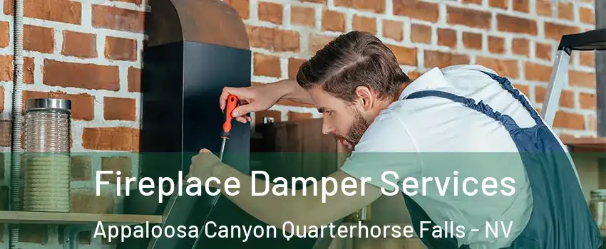 Fireplace Damper Services Appaloosa Canyon Quarterhorse Falls - NV