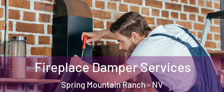 Fireplace Damper Services Spring Mountain Ranch - NV