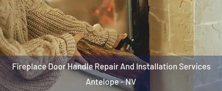 Fireplace Door Handle Repair And Installation Services Antelope - NV