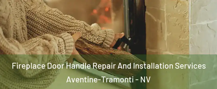 Fireplace Door Handle Repair And Installation Services Aventine-Tramonti - NV