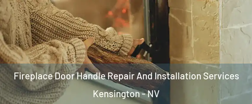 Fireplace Door Handle Repair And Installation Services Kensington - NV