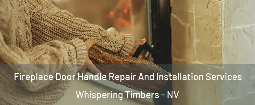 Fireplace Door Handle Repair And Installation Services Whispering Timbers - NV
