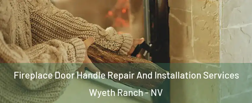 Fireplace Door Handle Repair And Installation Services Wyeth Ranch - NV