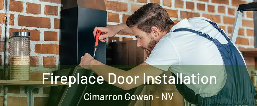 Fireplace Door Installation Cimarron Gowan - NV