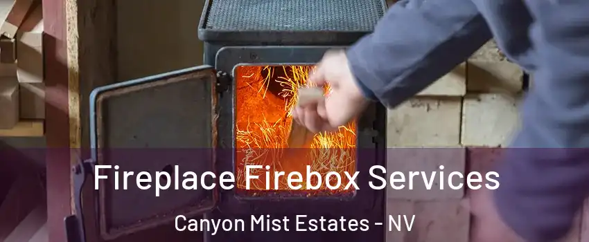 Fireplace Firebox Services Canyon Mist Estates - NV