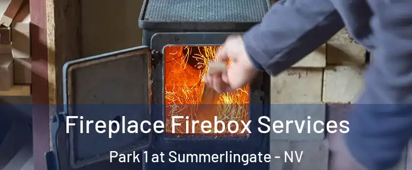 Fireplace Firebox Services Park 1 at Summerlingate - NV