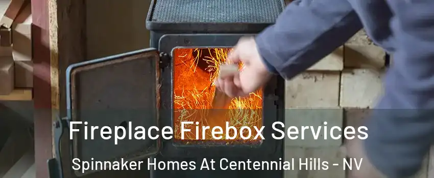 Fireplace Firebox Services Spinnaker Homes At Centennial Hills - NV