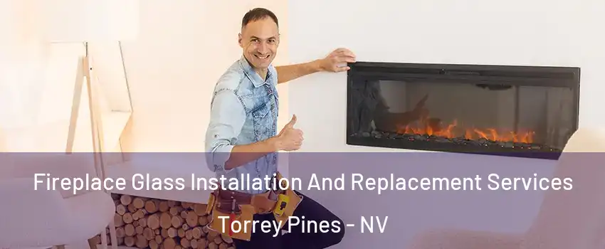 Fireplace Glass Installation And Replacement Services Torrey Pines - NV