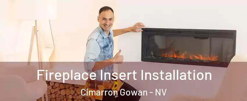 Fireplace Insert Installation Cimarron Gowan - NV