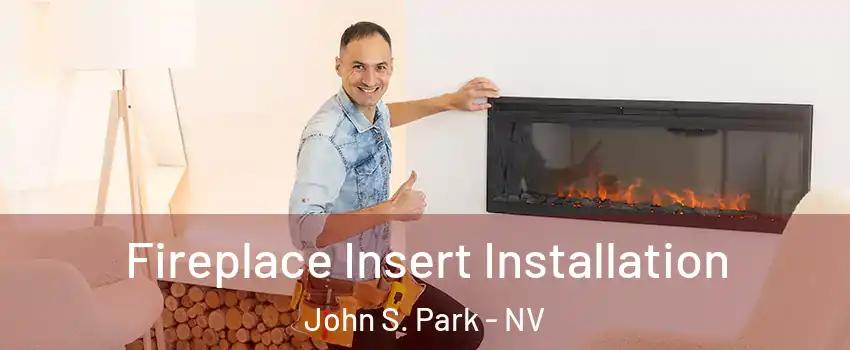 Fireplace Insert Installation John S. Park - NV