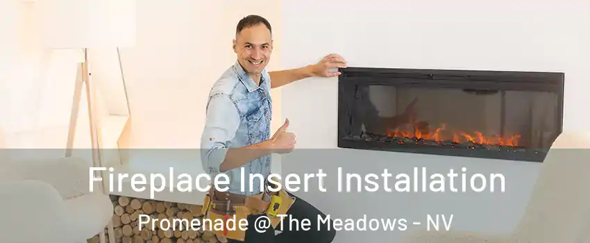 Fireplace Insert Installation Promenade @ The Meadows - NV
