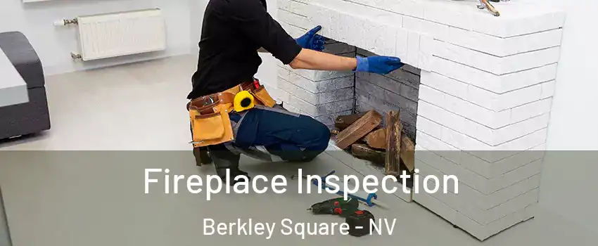 Fireplace Inspection Berkley Square - NV
