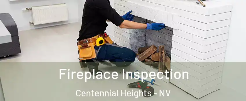Fireplace Inspection Centennial Heights - NV