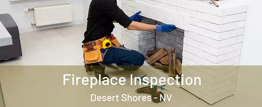 Fireplace Inspection Desert Shores - NV