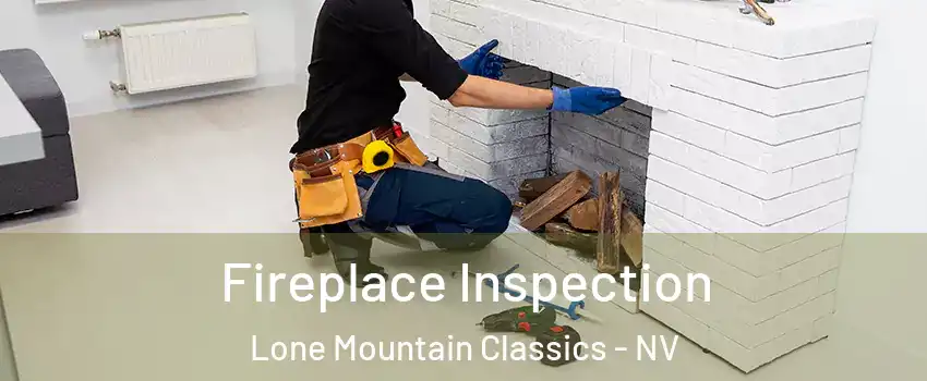 Fireplace Inspection Lone Mountain Classics - NV