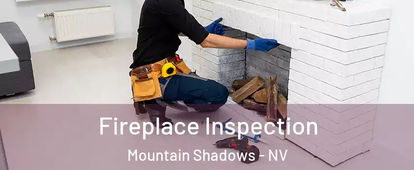 Fireplace Inspection Mountain Shadows - NV