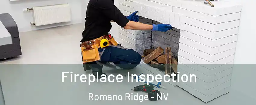 Fireplace Inspection Romano Ridge - NV
