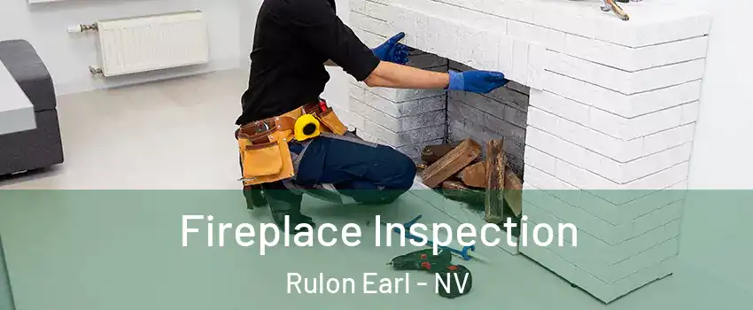 Fireplace Inspection Rulon Earl - NV