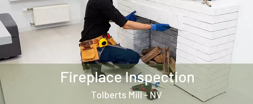 Fireplace Inspection Tolberts Mill - NV