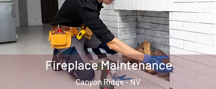 Fireplace Maintenance Canyon Ridge - NV