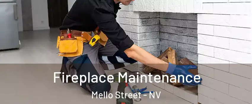 Fireplace Maintenance Mello Street - NV