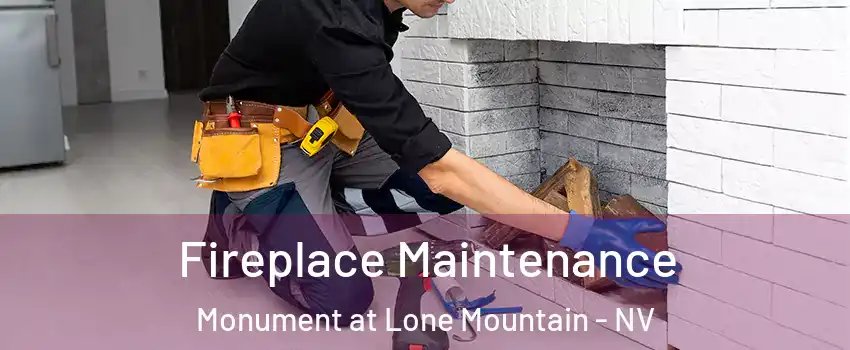 Fireplace Maintenance Monument at Lone Mountain - NV