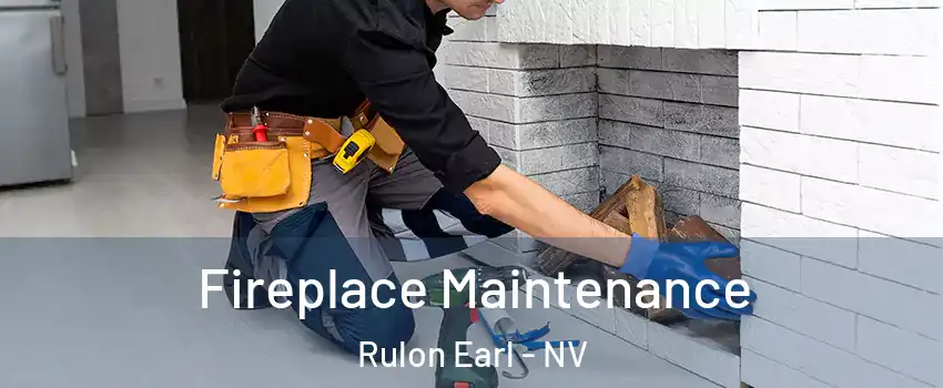 Fireplace Maintenance Rulon Earl - NV