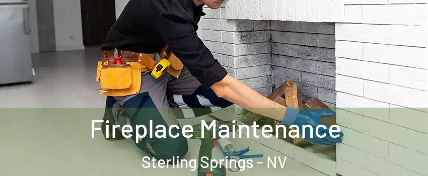 Fireplace Maintenance Sterling Springs - NV