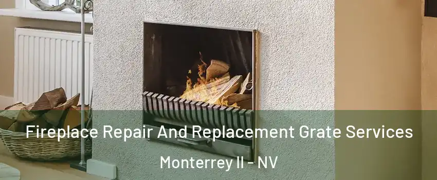 Fireplace Repair And Replacement Grate Services Monterrey II - NV