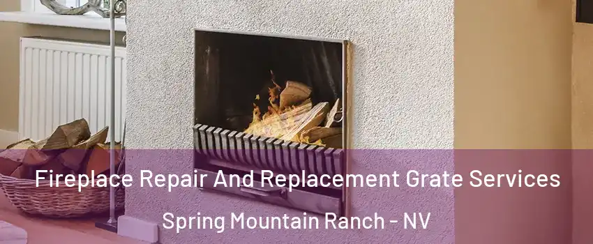 Fireplace Repair And Replacement Grate Services Spring Mountain Ranch - NV