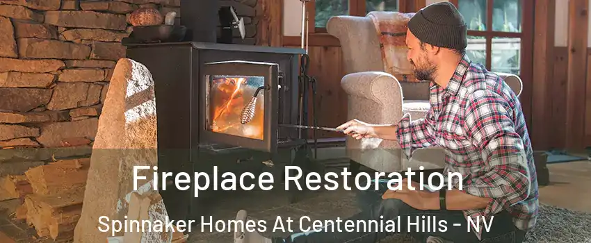Fireplace Restoration Spinnaker Homes At Centennial Hills - NV