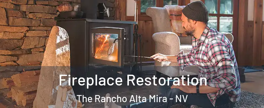 Fireplace Restoration The Rancho Alta Mira - NV