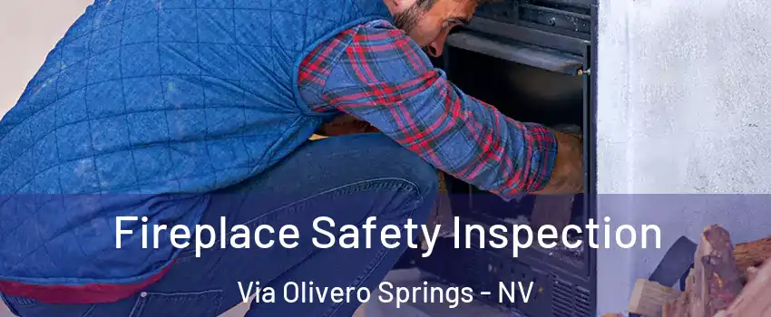 Fireplace Safety Inspection Via Olivero Springs - NV