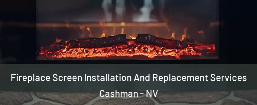 Fireplace Screen Installation And Replacement Services Cashman - NV