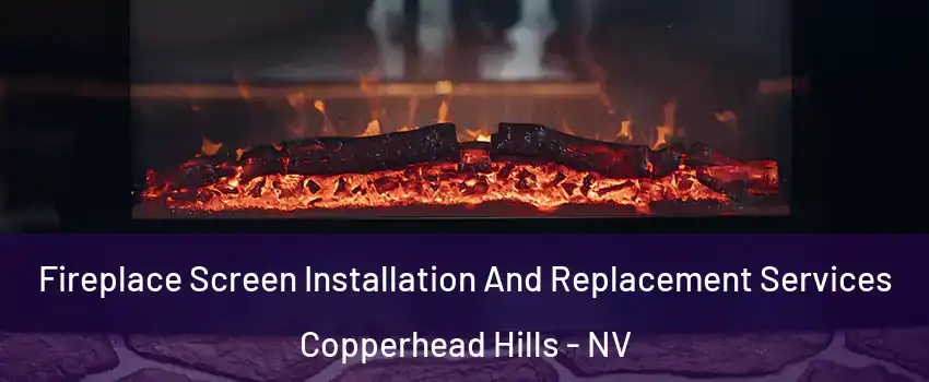 Fireplace Screen Installation And Replacement Services Copperhead Hills - NV