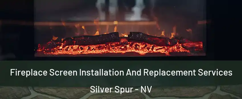 Fireplace Screen Installation And Replacement Services Silver Spur - NV