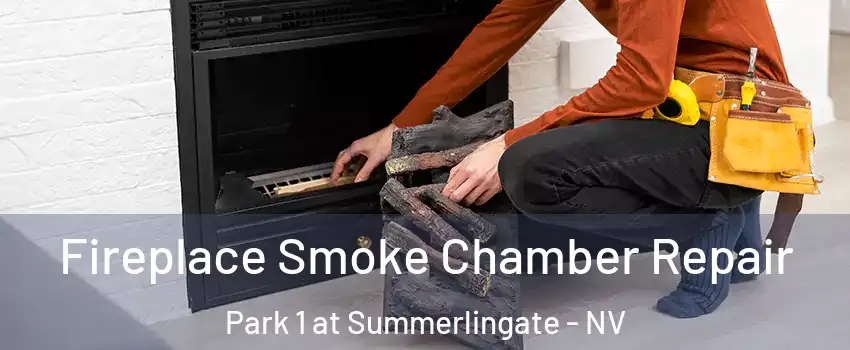 Fireplace Smoke Chamber Repair Park 1 at Summerlingate - NV