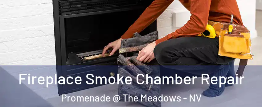Fireplace Smoke Chamber Repair Promenade @ The Meadows - NV