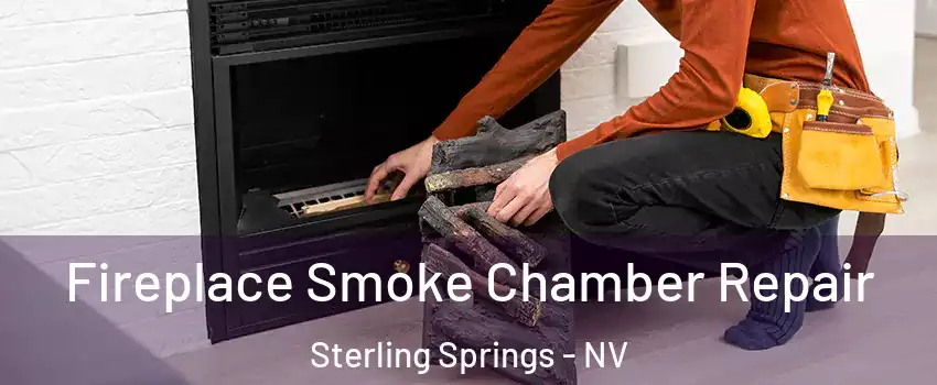 Fireplace Smoke Chamber Repair Sterling Springs - NV