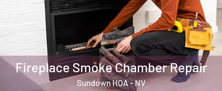 Fireplace Smoke Chamber Repair Sundown HOA - NV