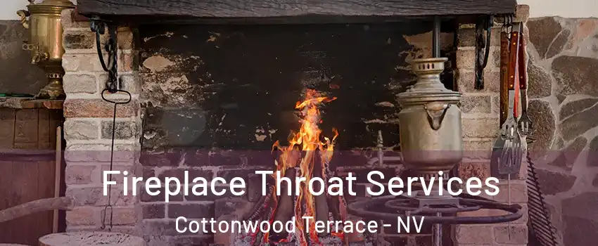 Fireplace Throat Services Cottonwood Terrace - NV