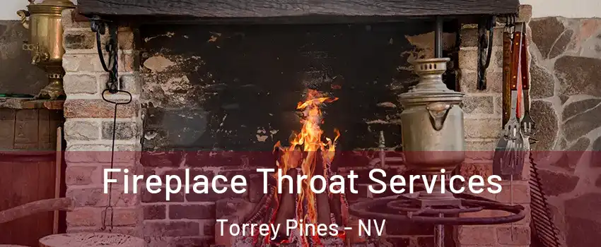 Fireplace Throat Services Torrey Pines - NV