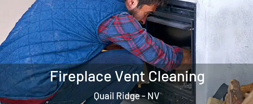Fireplace Vent Cleaning Quail Ridge - NV