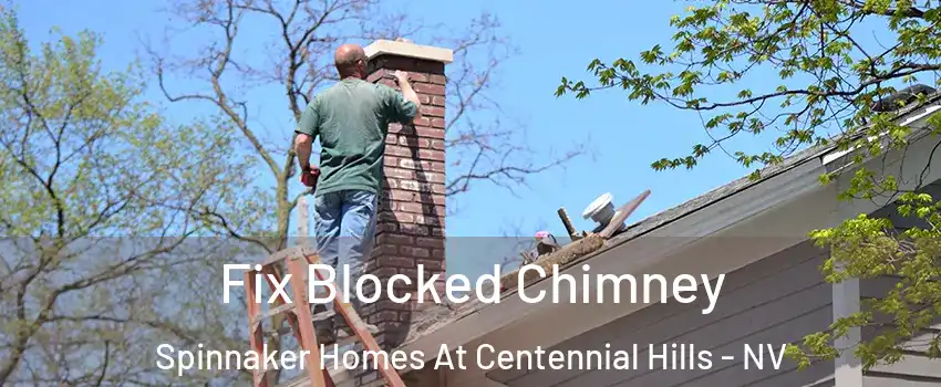 Fix Blocked Chimney Spinnaker Homes At Centennial Hills - NV