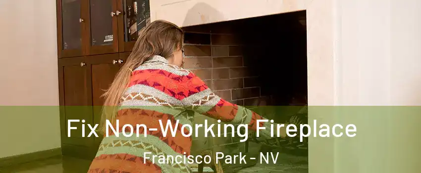 Fix Non-Working Fireplace Francisco Park - NV