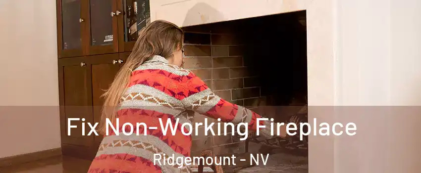 Fix Non-Working Fireplace Ridgemount - NV
