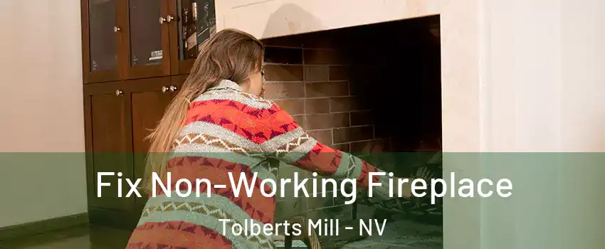 Fix Non-Working Fireplace Tolberts Mill - NV