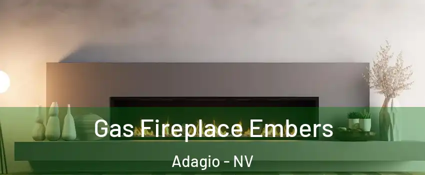Gas Fireplace Embers Adagio - NV
